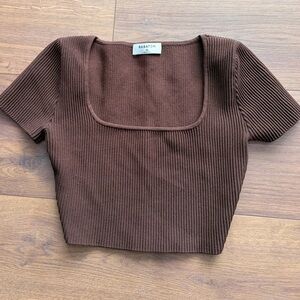 Aritzia Sculpt Knit Tee